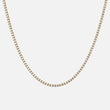 Tennis Supreme Zirkon Halskæde 18K Guldbelagt 3mm