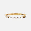 Tennis Supreme Zirkon Armbånd 18K Guldbelagt 4mm