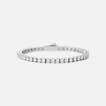 Tennis Supreme Zirkon Armbånd Sølvfarvet 3mm